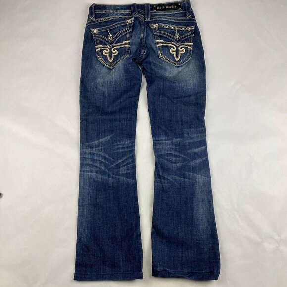 Rock Revival Women's Jeans Size 27 Gwen Boot - Hemmed - Picture 2 of 16